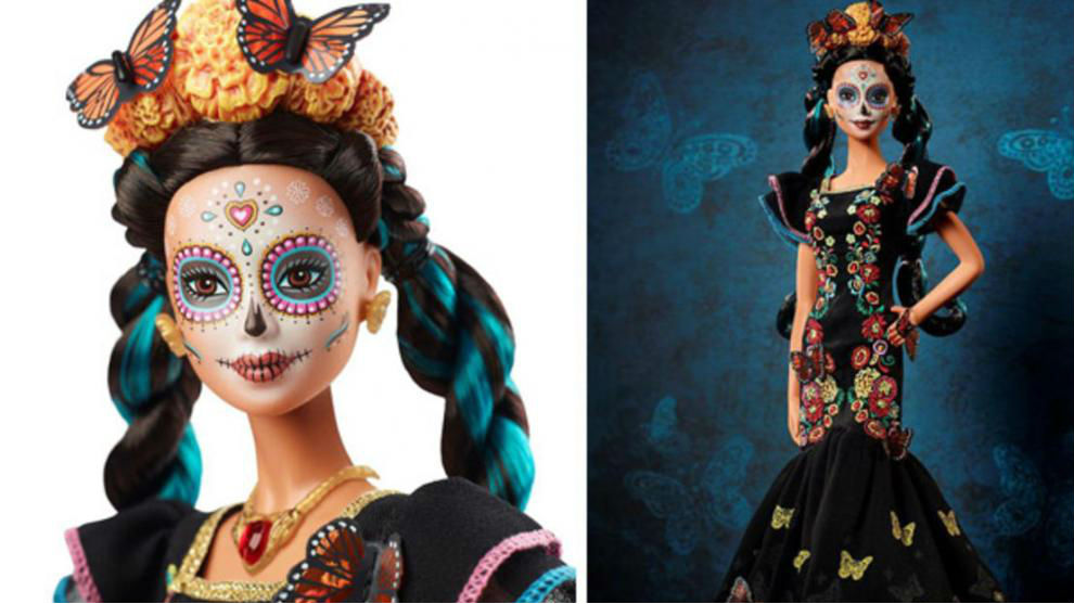 el dia de los muertos barbie